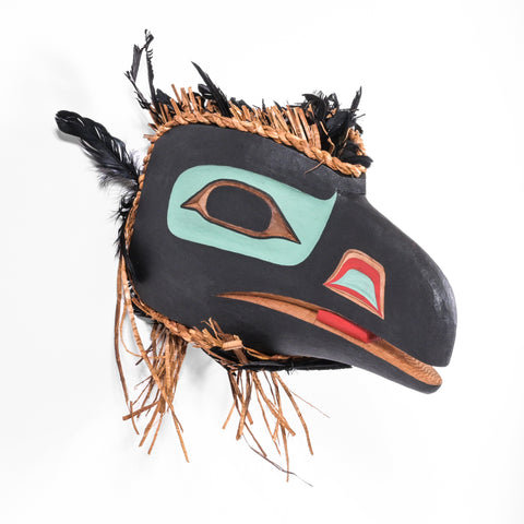 Raven - Red Cedar Mask