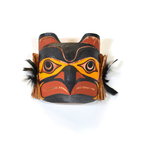 Raven - Red Cedar Mask
