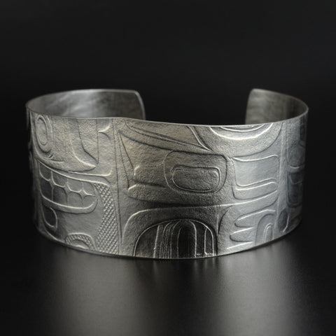 Abstract - Silver Bracelet