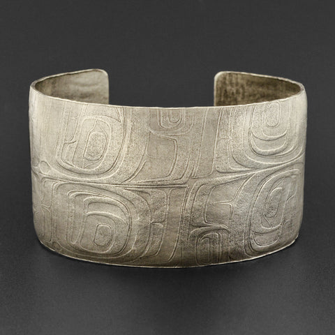 Abstract - Silver Bracelet