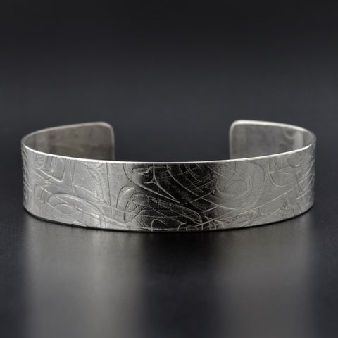 Abstract - Silver Bracelet