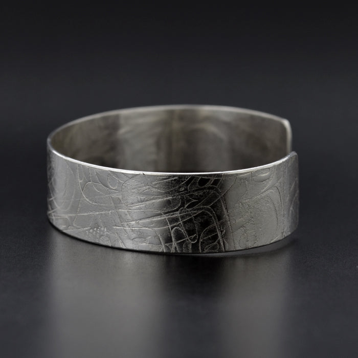 Abstract - Silver Bracelet