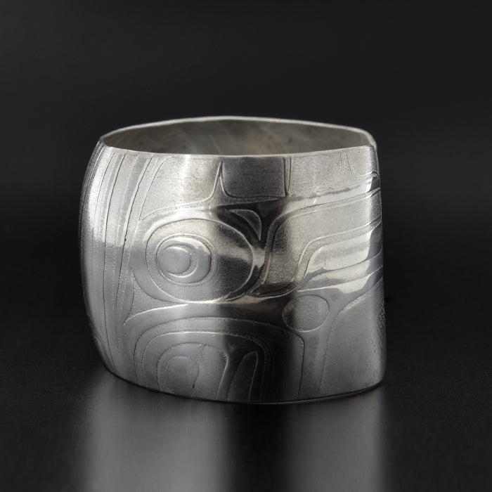 Abstract - Silver Bracelet