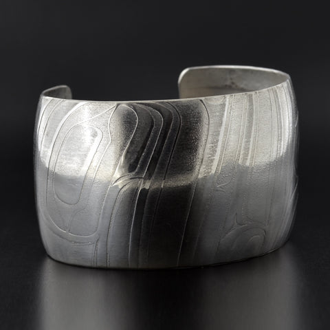 Abstract - Silver Bracelet