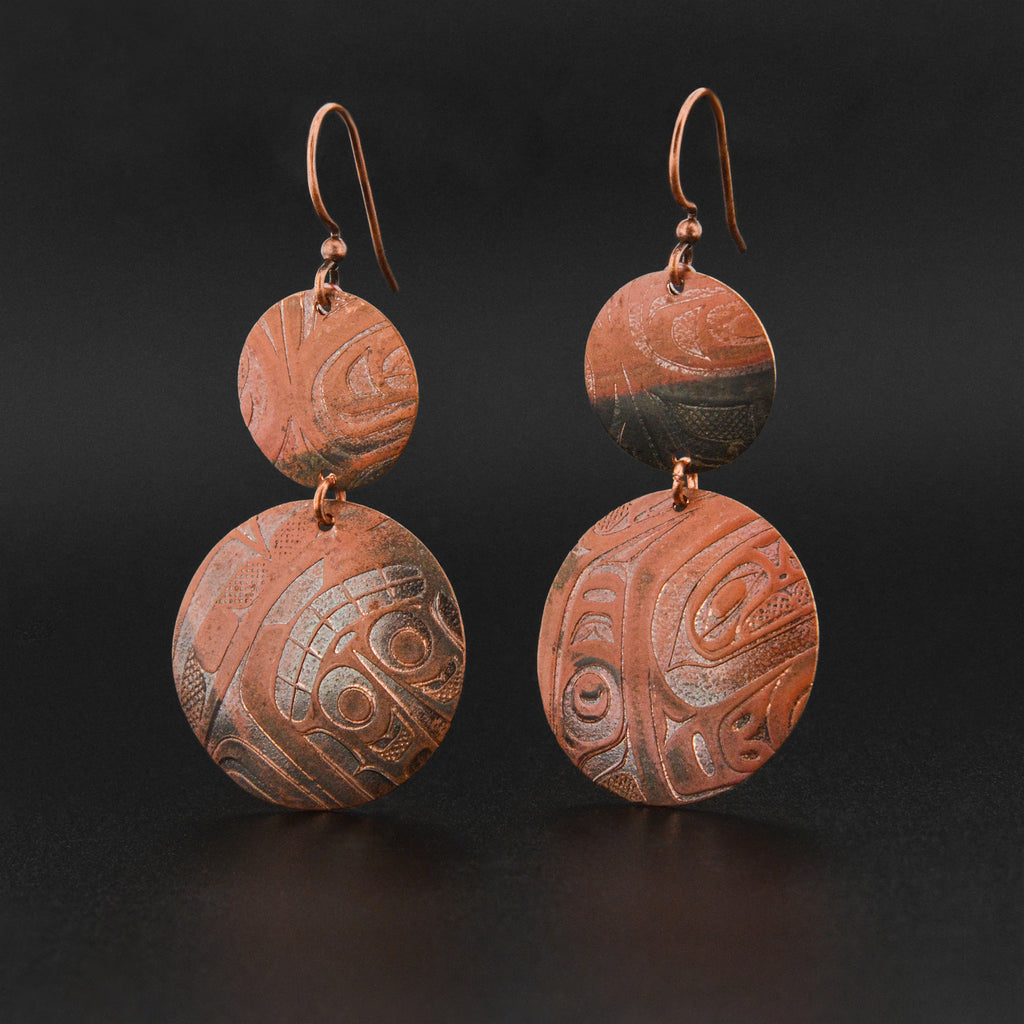 Baby Momma - Copper Earrings