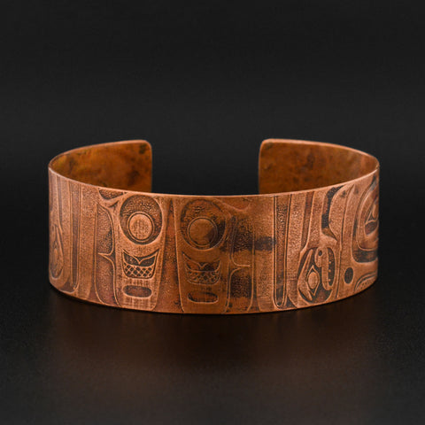 Abstract - Copper Bracelet