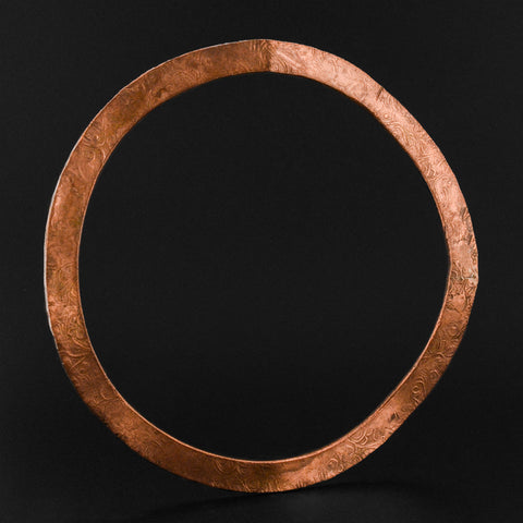 Abstract - Copper Bangle