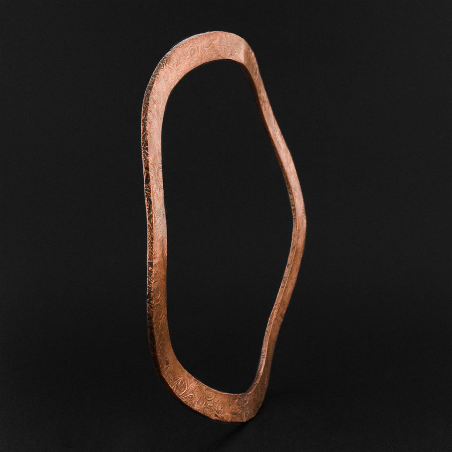 Abstract - Copper Bangle