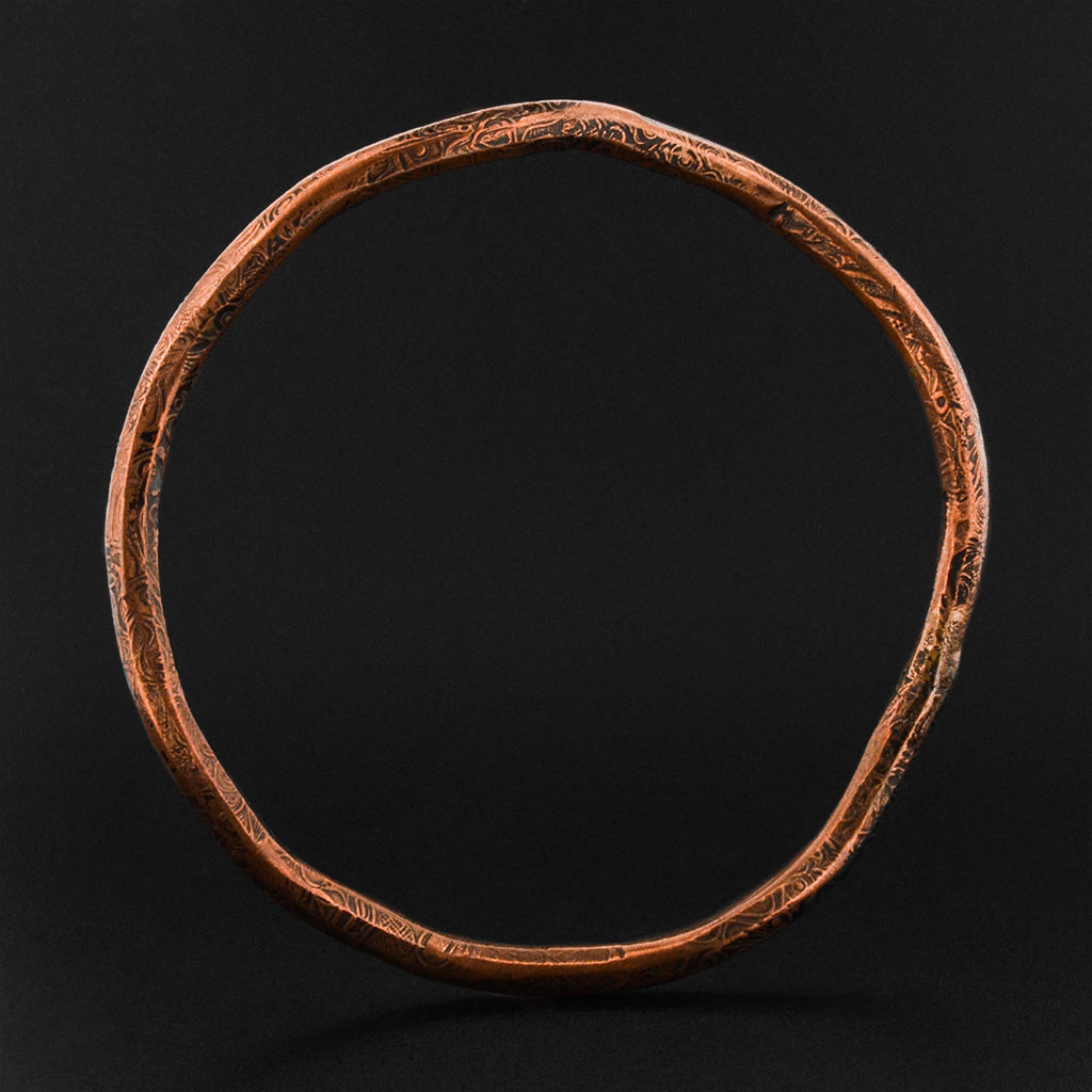 Abstract - Copper Bangle