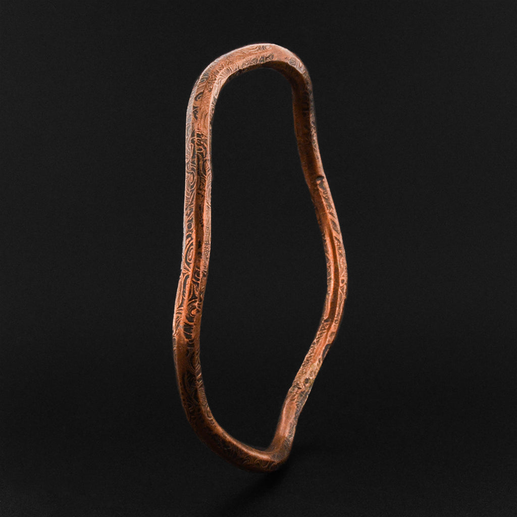 Abstract - Copper Bangle