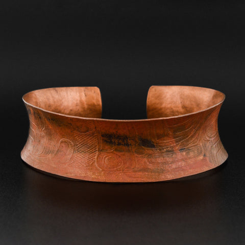 Abstract - Copper Bracelet