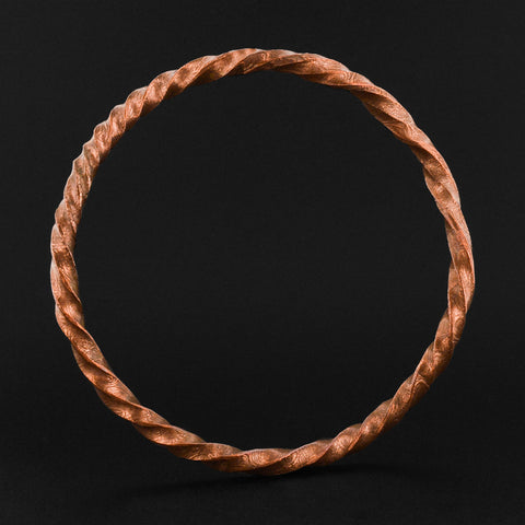 Abstract - Copper bangle