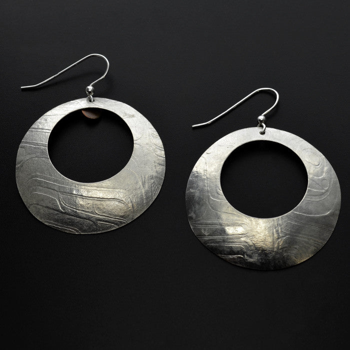 Gathered Water - Silver Earrings