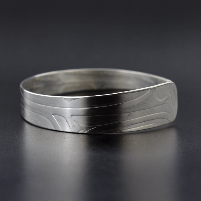 Abstract - Silver Bracelet