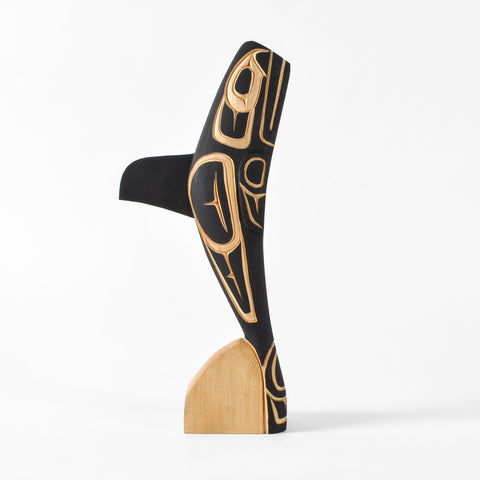 Orca - Yellow Cedar Sculpture