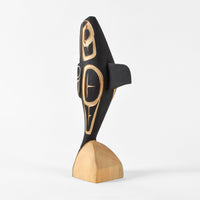 Orca - Yellow Cedar Sculpture