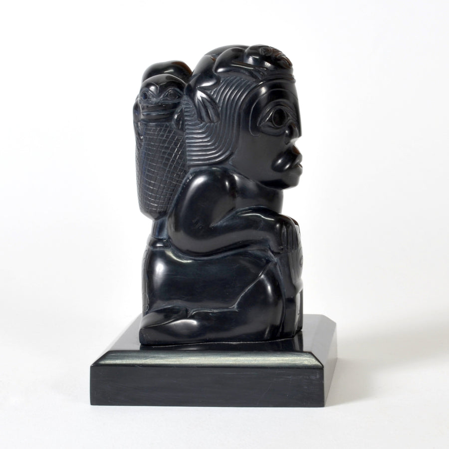 Volcano Woman - Argillite Sculpture