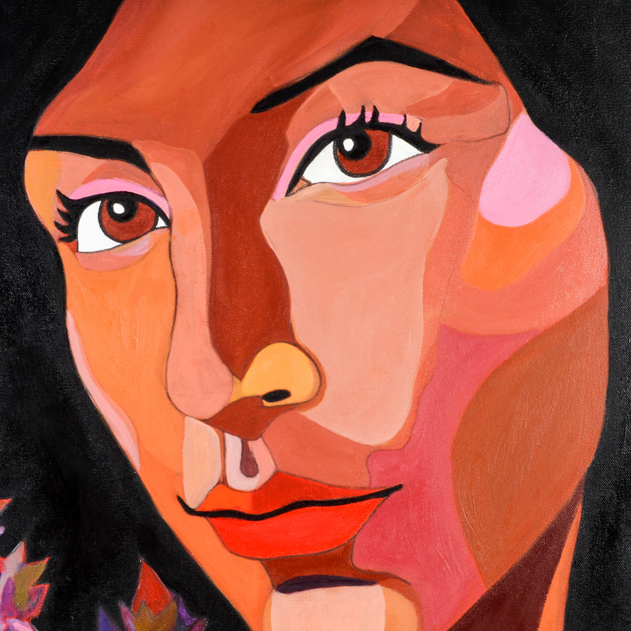 Sacred Mother Earth - Oil on Canvas