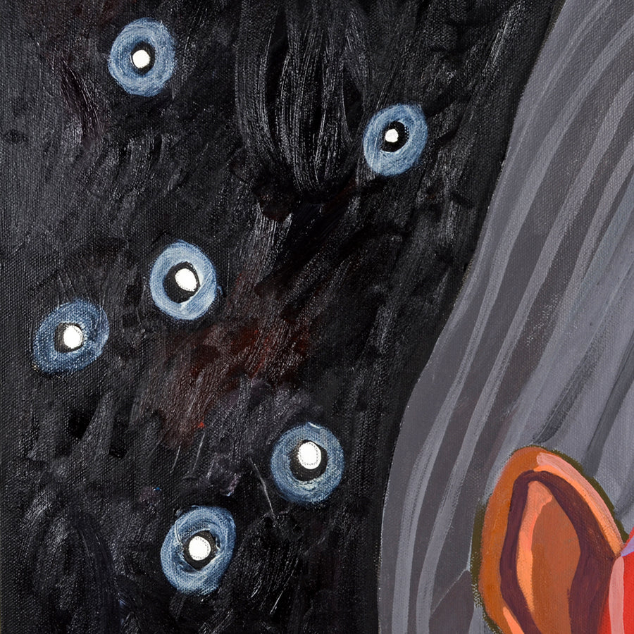 Star Nations Woman - Oil on Canvas