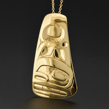 Killerwhale - 20k Gold Pendant