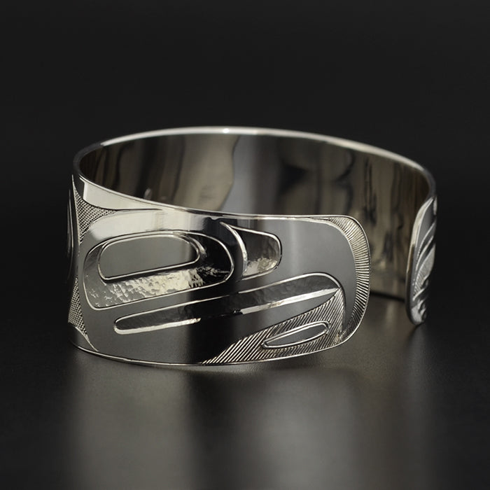 Raven, Killerwhale and Eagle - Silver Bracelet