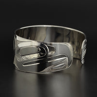 Raven, Killerwhale and Eagle - Silver Bracelet