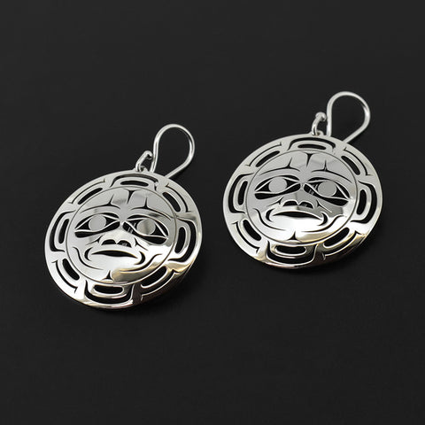 Moon - Silver Earrings