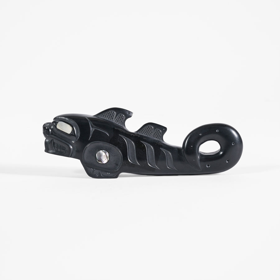 Sea Serpent - Argillite Sculpture