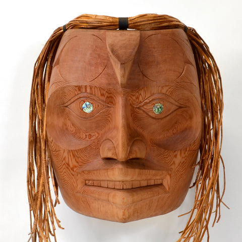 Guidance From Eagle Spirit - Red Cedar Mask