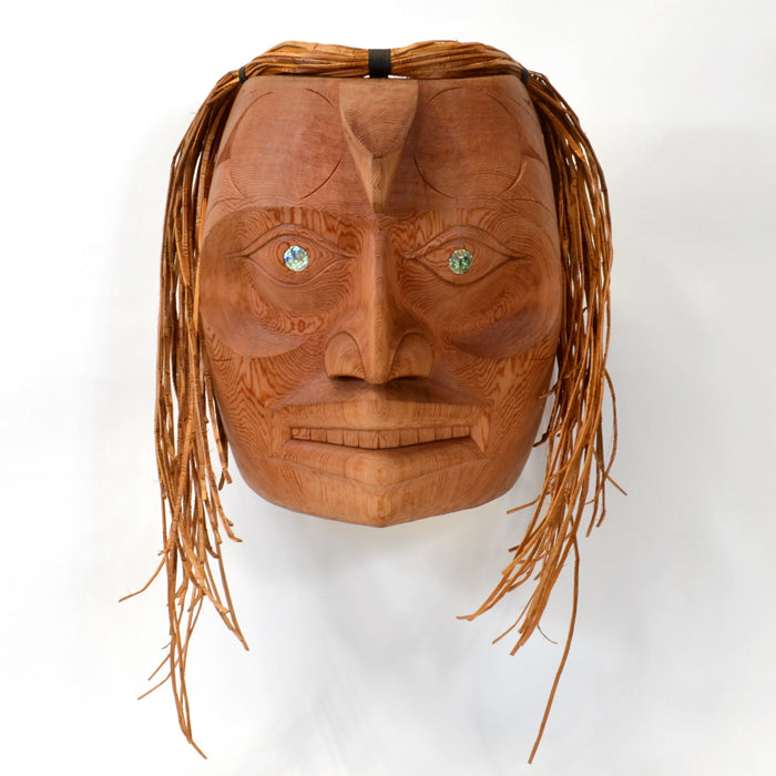 Guidance From Eagle Spirit - Red Cedar Mask