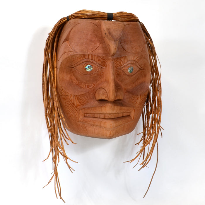 Guidance From Eagle Spirit - Red Cedar Mask