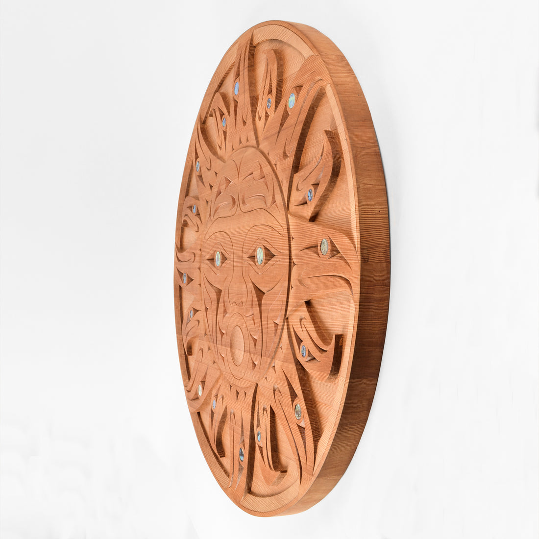 Sun Eagles Transformation - Red Cedar Panel