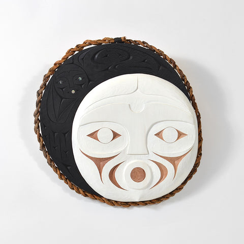 Lunar Eclipse - Red Cedar Mask