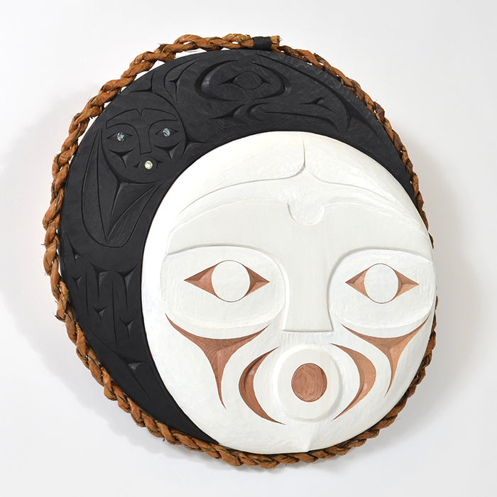 Lunar Eclipse - Red Cedar Mask