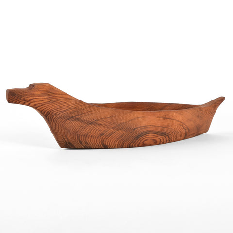 Model Canoe - Red Cedar Sculpture