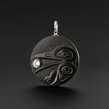 Raven - Argillite Pendant
