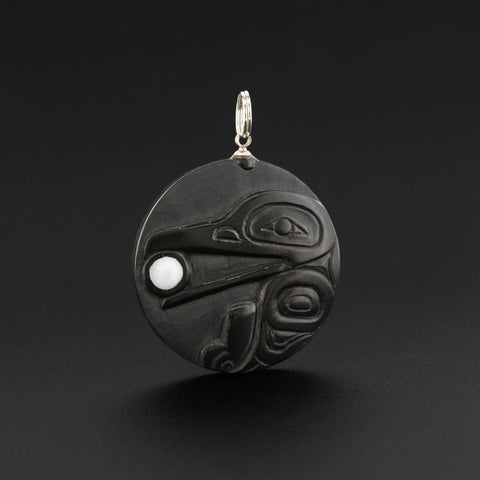 Raven - Argillite Pendant