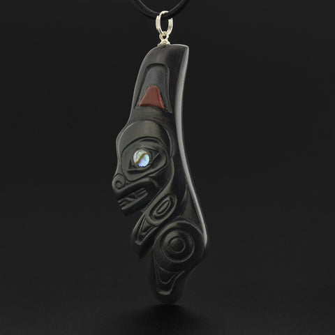 Killerwhale - Argillite Pendant