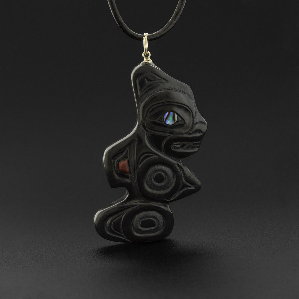 Killerwhale - Argillite Pendant