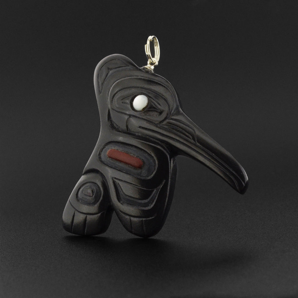 Hummingbird - Argillite Pendant