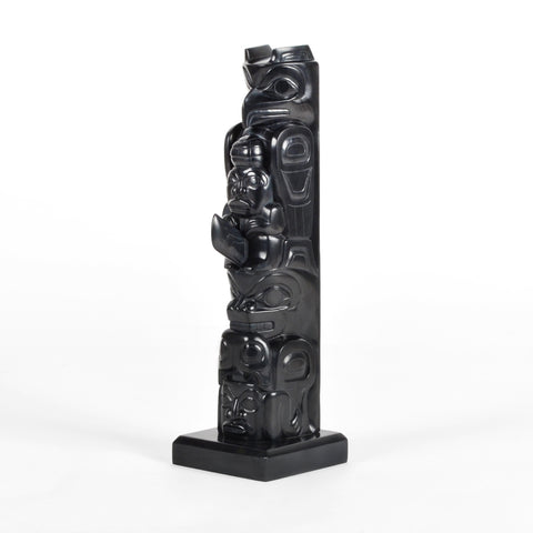 Gunar and Eagle - Argillite Pole