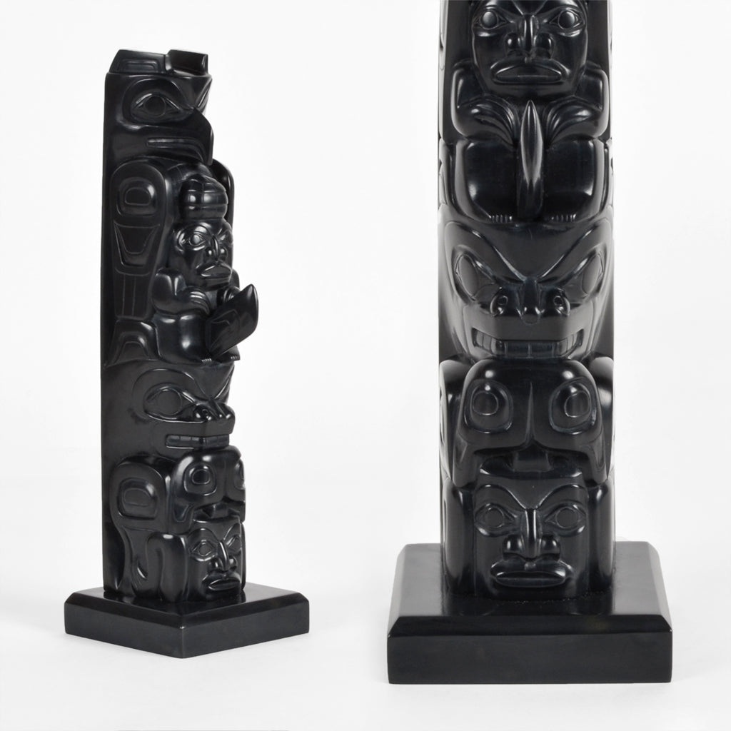 Gunar and Eagle - Argillite Pole