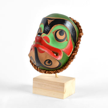 Frog - Red Cedar Mask