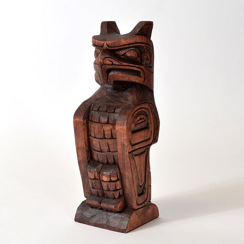 Thunderbird - Yellow Cedar Sculpture