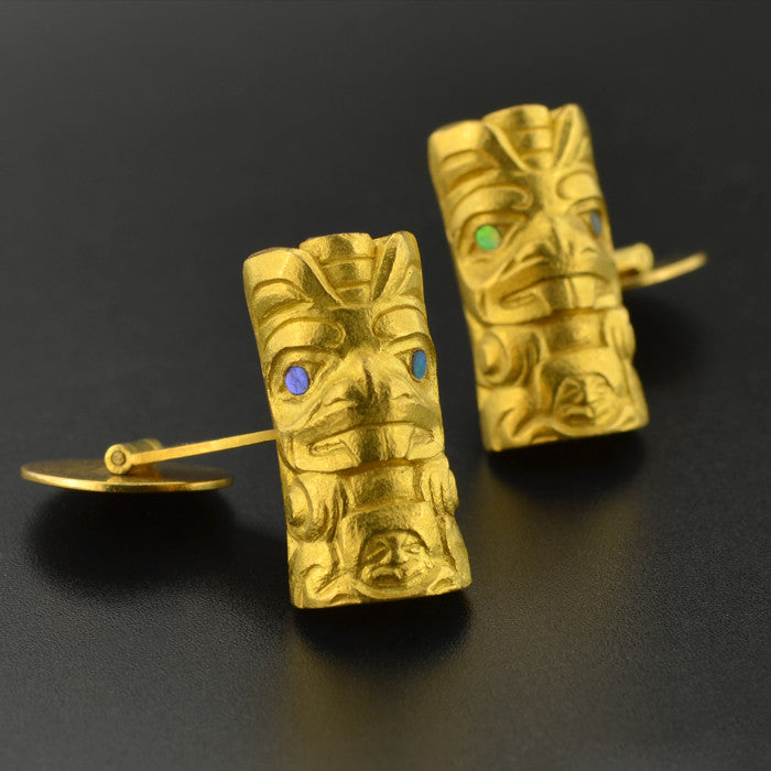 Beavers - 22k Gold Cufflinks