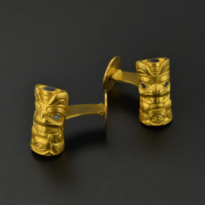 Beavers - 22k Gold Cufflinks