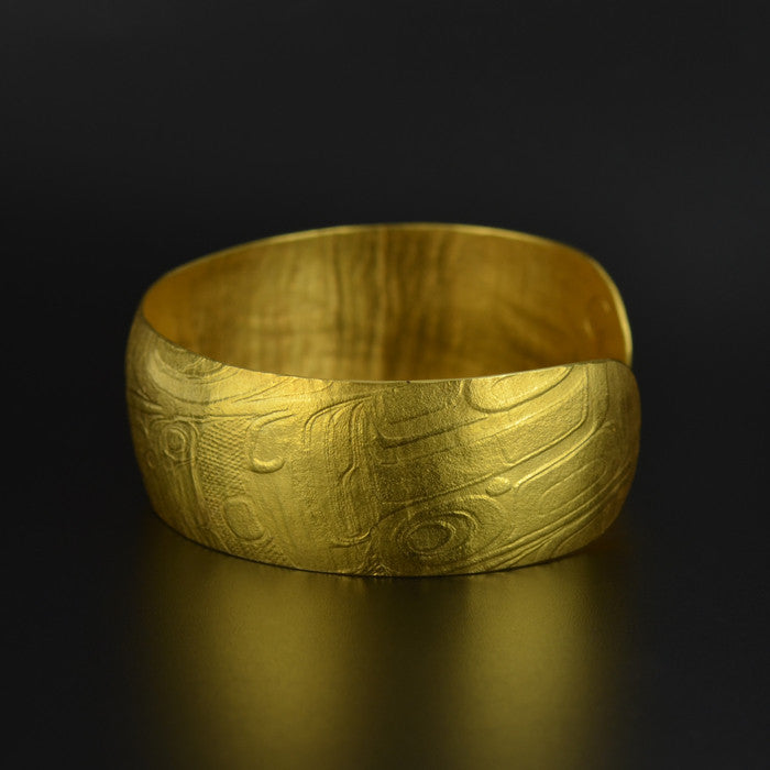 Abstract - 22k Gold Bracelet