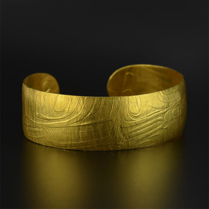 Abstract - 22k Gold Bracelet