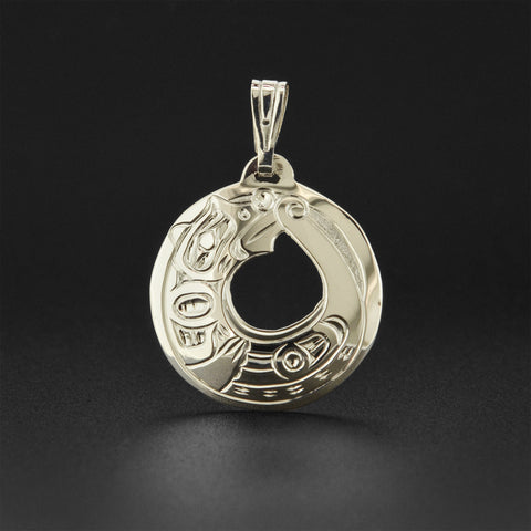 Otter - Silver Pendant