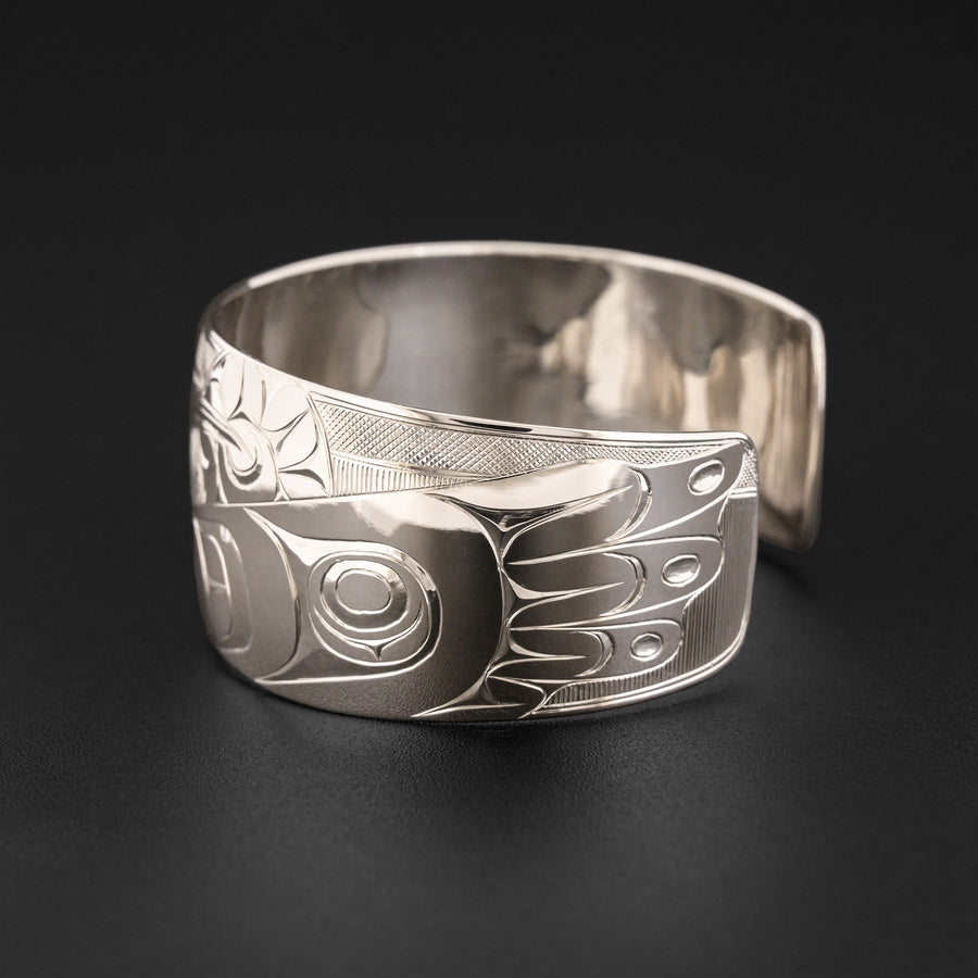 Hummingbird Mother - Silver Bracelet
